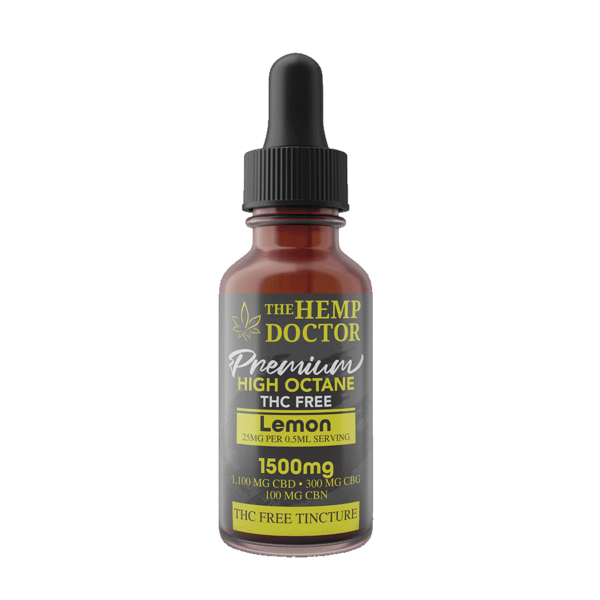 THC-FREE CBD High-Octane Tinctures (30ml)