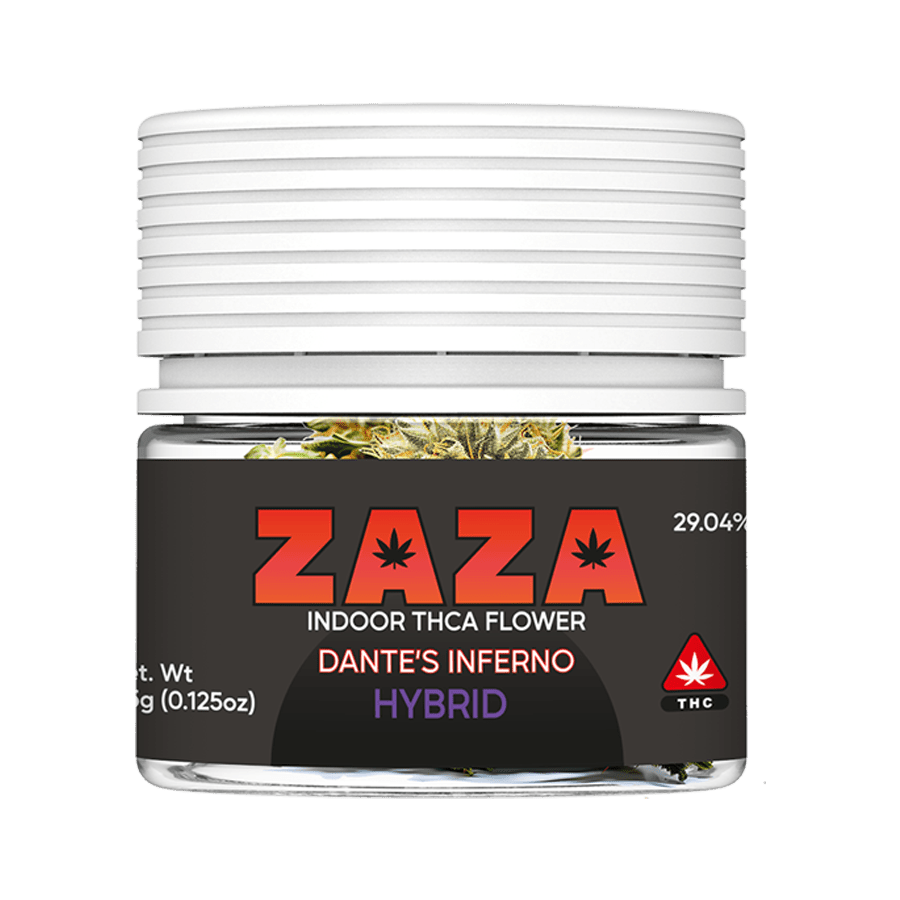 Native mock DANTES INFERNO ZAZA 3.5G CB SP JAR FRONT