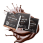 RENDERED_PNG_TRANSPARENT_MILK CHOCOLATE MINIS_MELTED SPLASHING CHOCOLATE