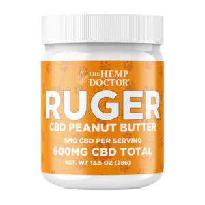 RUGER | 600mg Pet Peanut Butter (13oz)