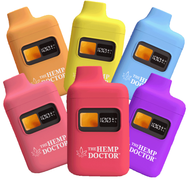 Front of a group of 6.5G Phuk'd Up MEGA Disposables devices