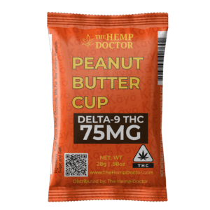THC Peanut Butter Cup | 75MG D9 THC