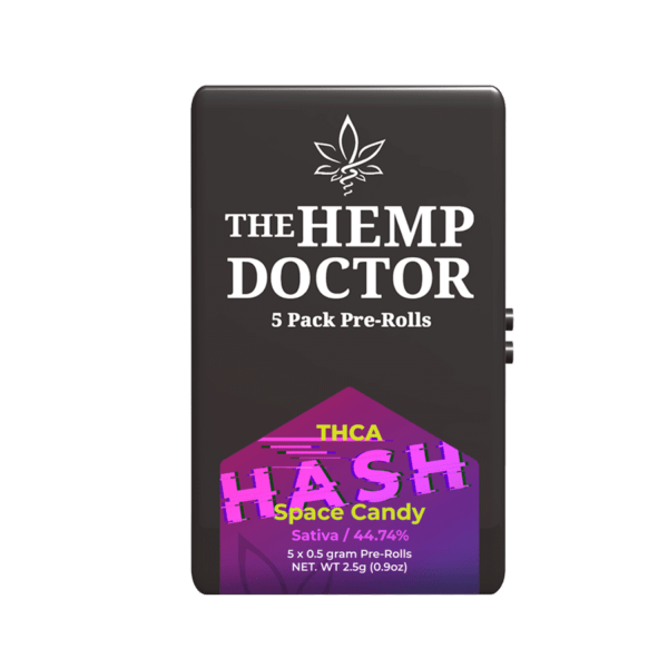 THCA Bubble Hash Infused 5pk Pre-Rolls