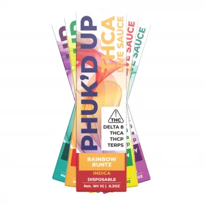 PHUK'D UP | THC BLEND LIVE SAUCE DISPOSABLE VAPE | 1G